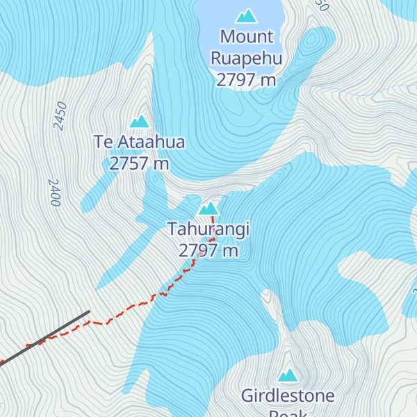 Map of Tahurangi
