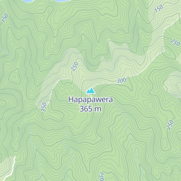Map of Hapapawera