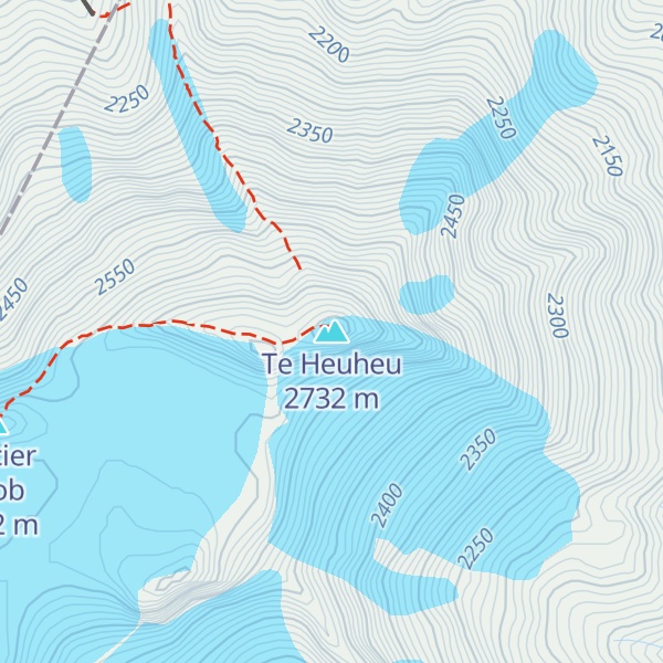 Map of Te Heuheu