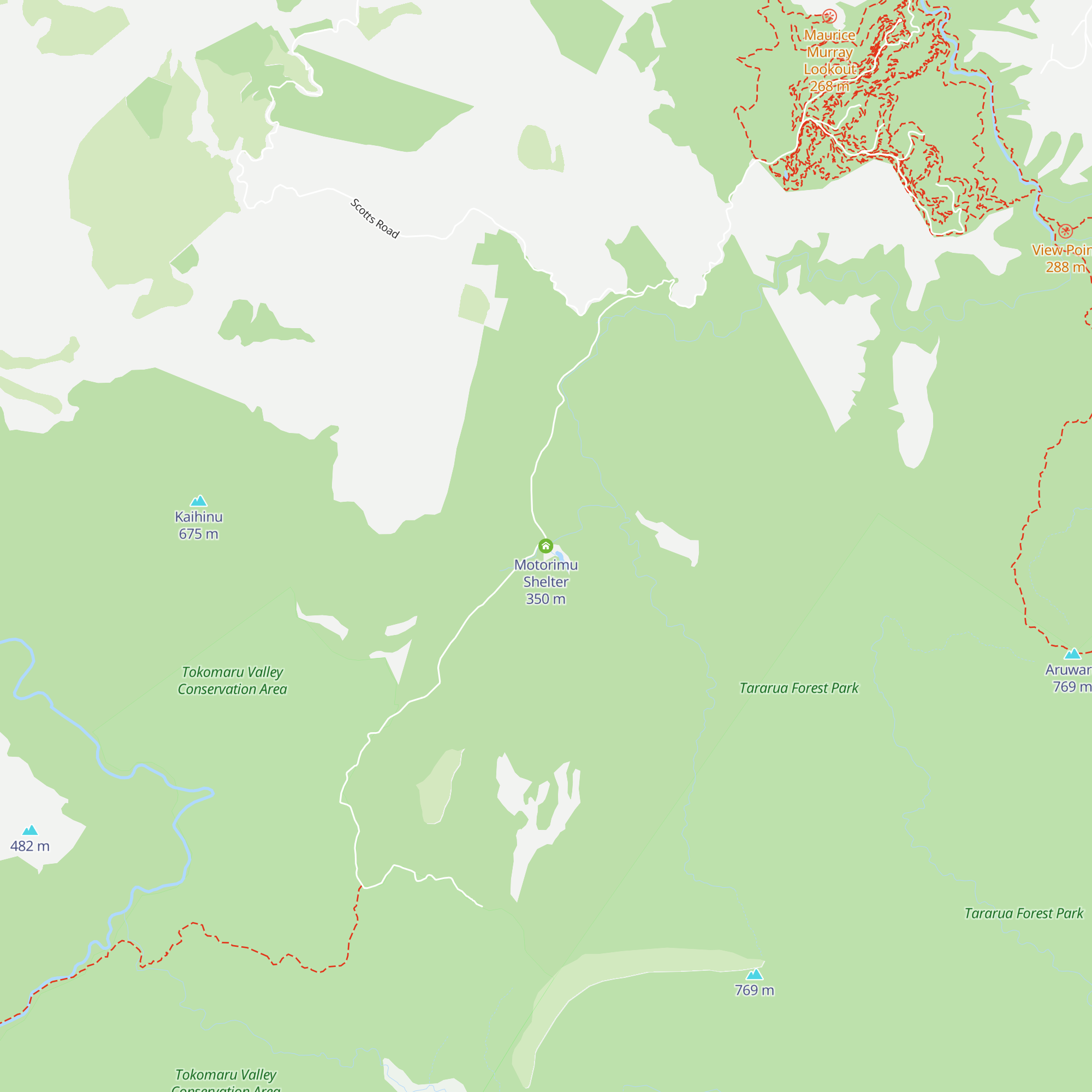 Motorimu Shelter map