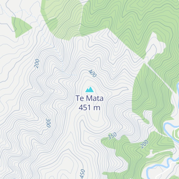 Map of Te Mata