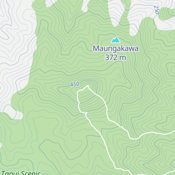 Map of Maunga-a-Kawa / Maungakawa