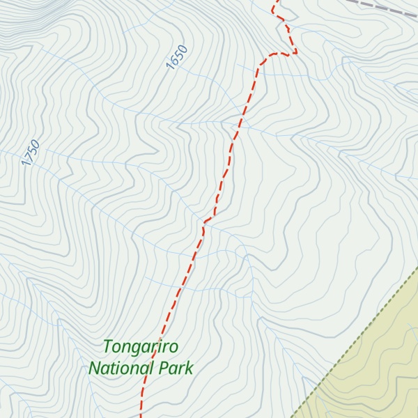 Map of Rangipo Hut