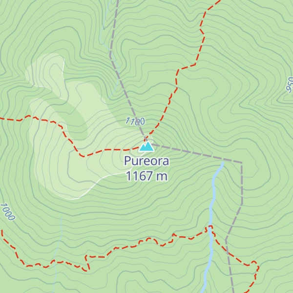 Map of Pureora