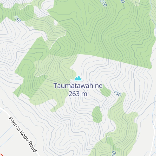 Map of Taumatawahine