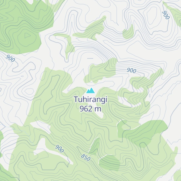 Map of Tuhirangi