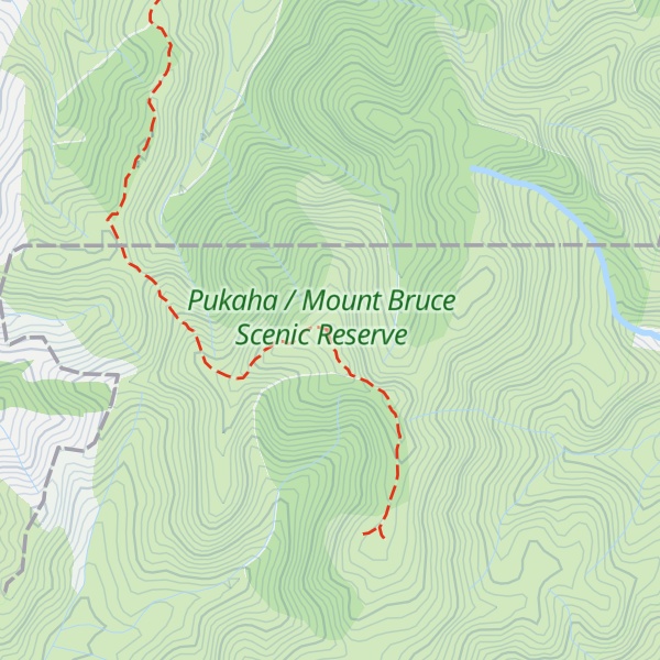 Map of Pukaha / Mount Bruce