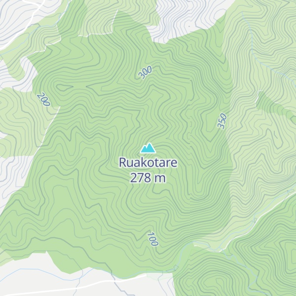 Map of Ruakotare