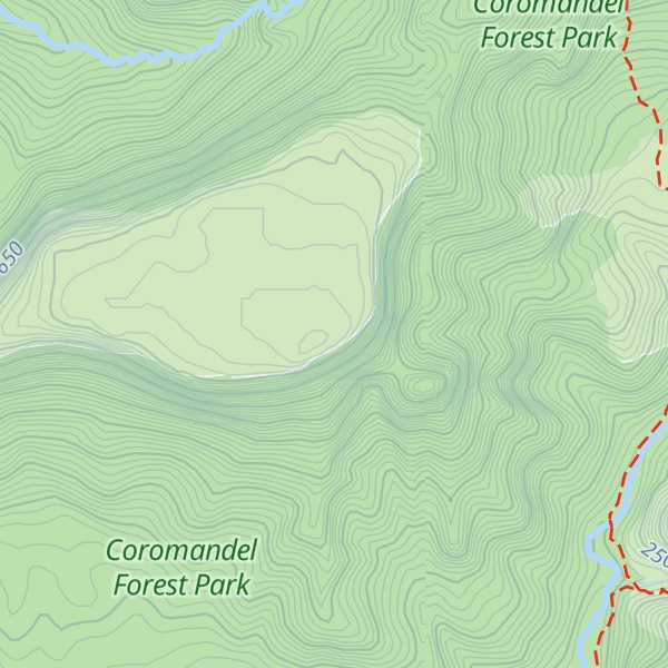 Map of Table Mountain