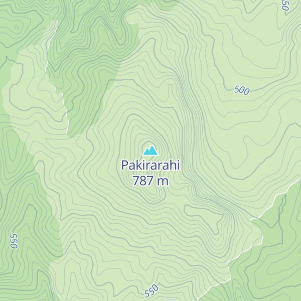 Map of Pakirarahi
