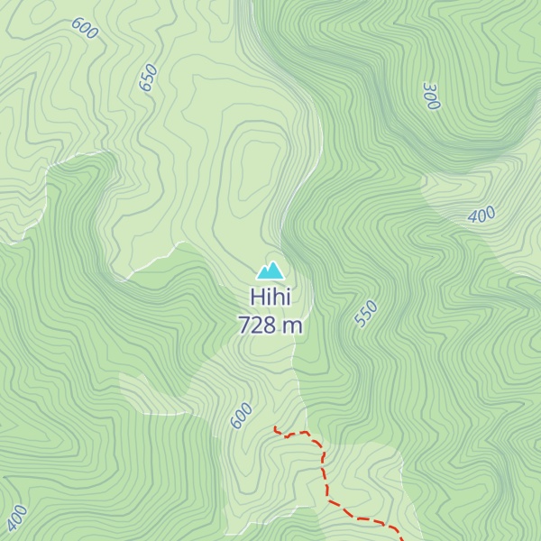 Map of Hihi