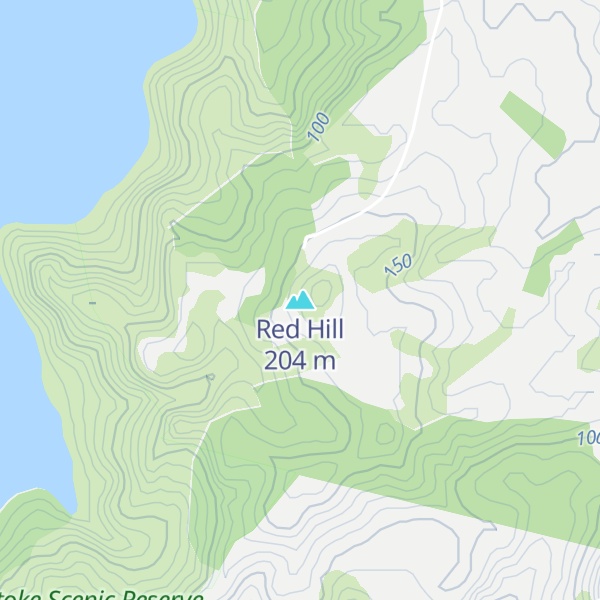 Map of Red Hill