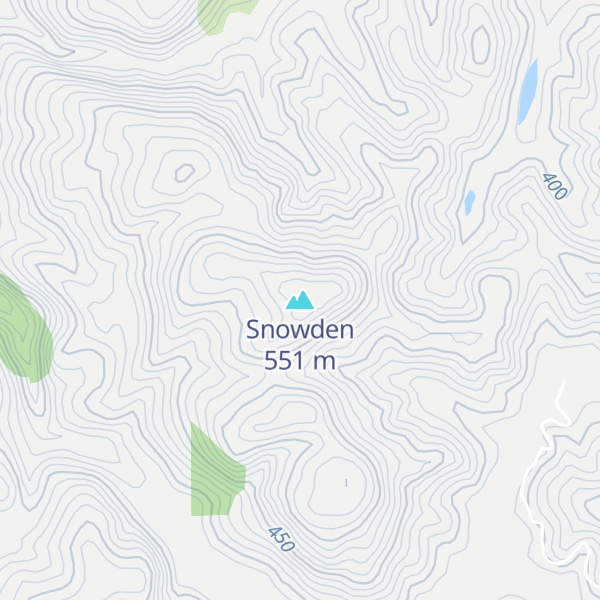 Map of Snowden