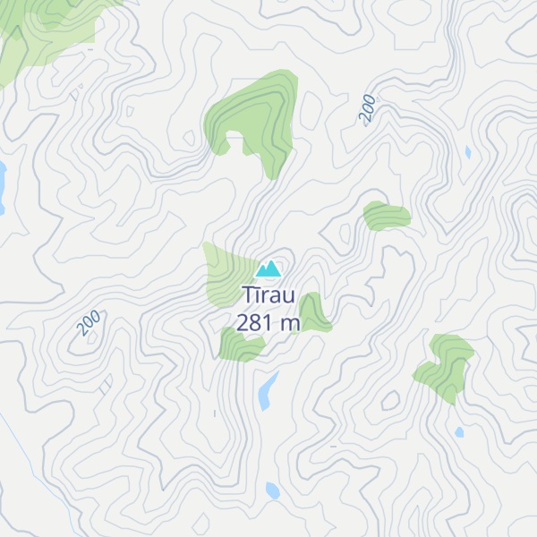 Map of Tīrau