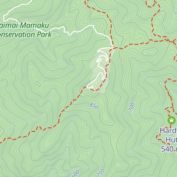 Map of Te Aroha / Te Aroha-a-uta