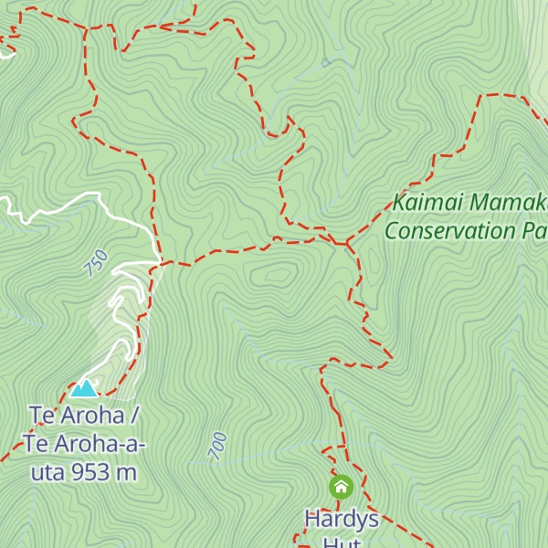 Map of Te Aroha