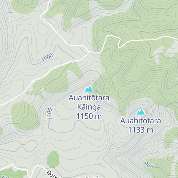 Map of Auahitōtara Kāinga