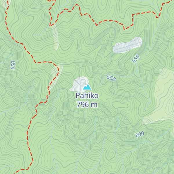 Map of Pahiko