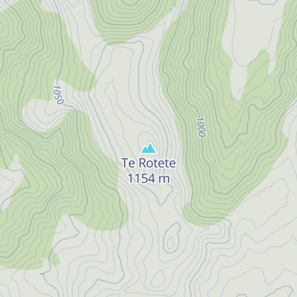 Map of Te Rotete