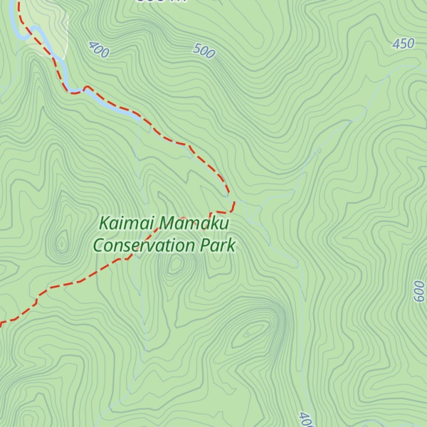 Map of Waitawheta Hut
