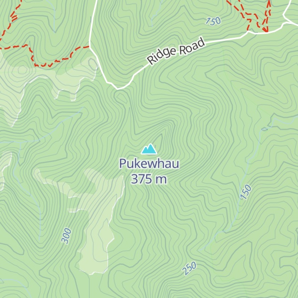 Map of Pukewhau