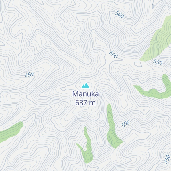 Map of Manuka