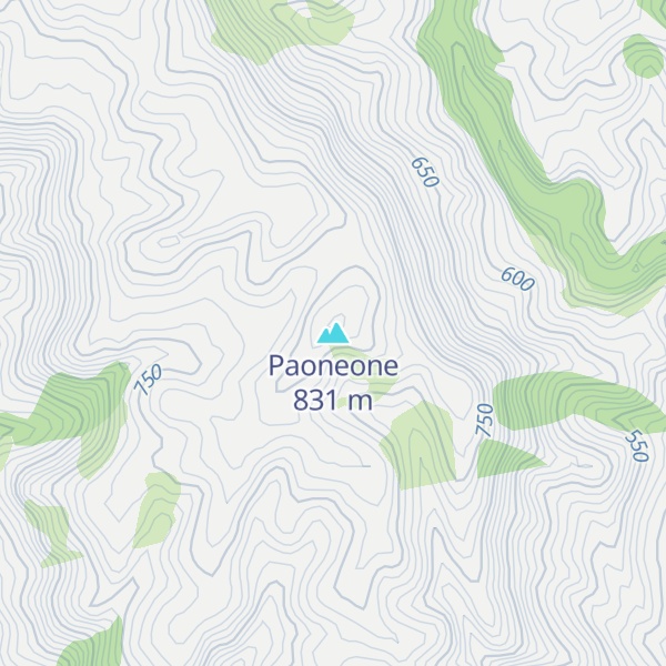 Map of Paoneone