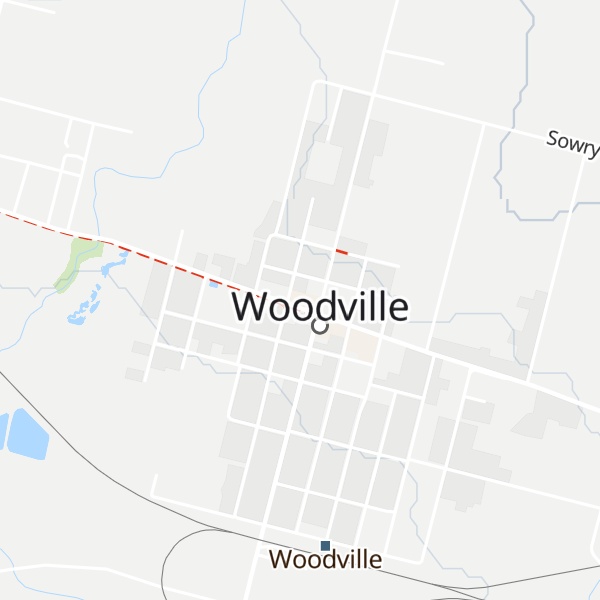 Map of Woodville i-SITE