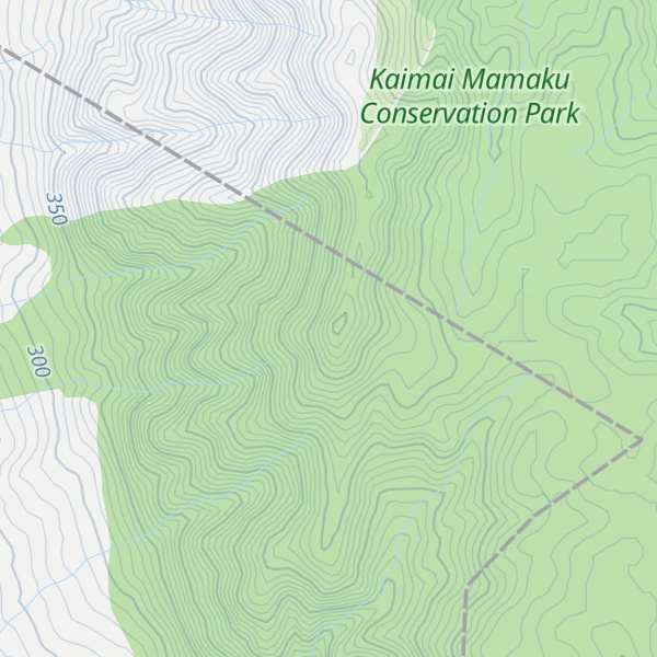 Map of Te Weraiti