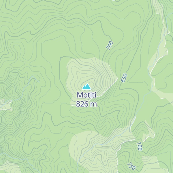 Map of Motiti