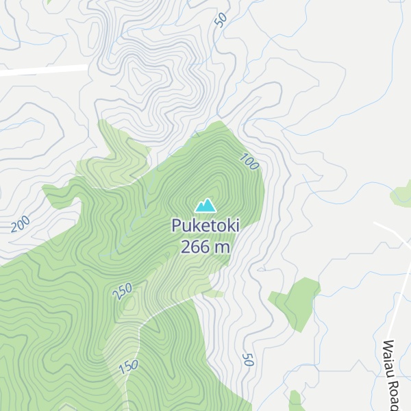 Map of Puketoki