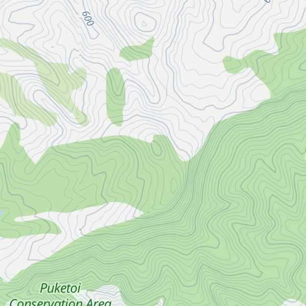 Map of Puketoi