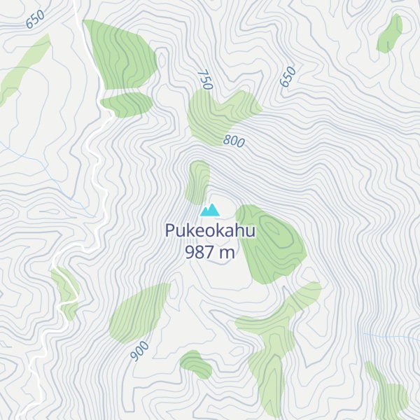Map of Pukeokahu
