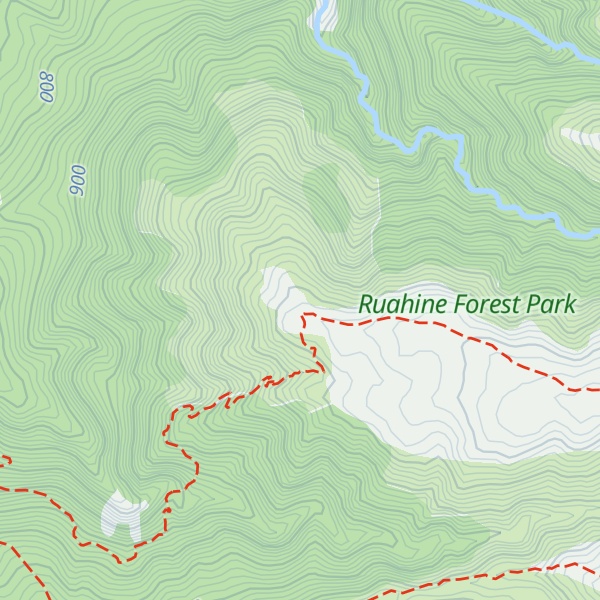 Map of Rangiwahia Hut