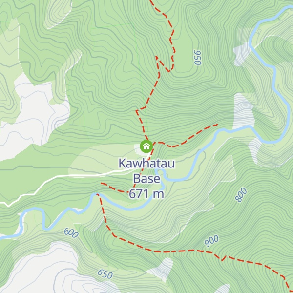 Map of Kawhatau Base