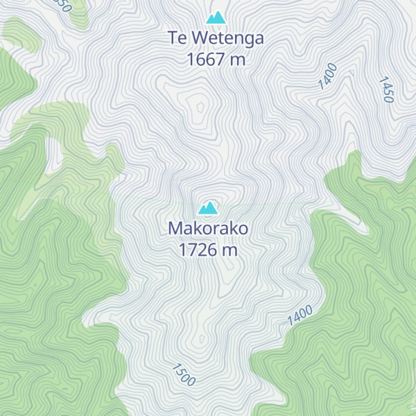 Map of Makorako