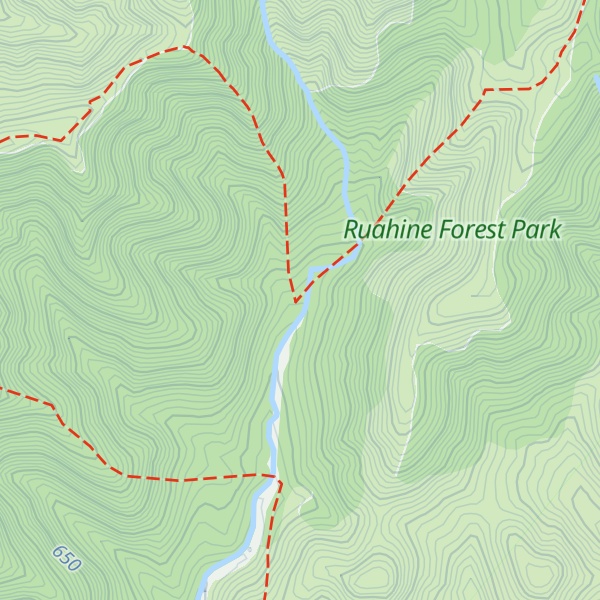 Map of Stanfield Hut