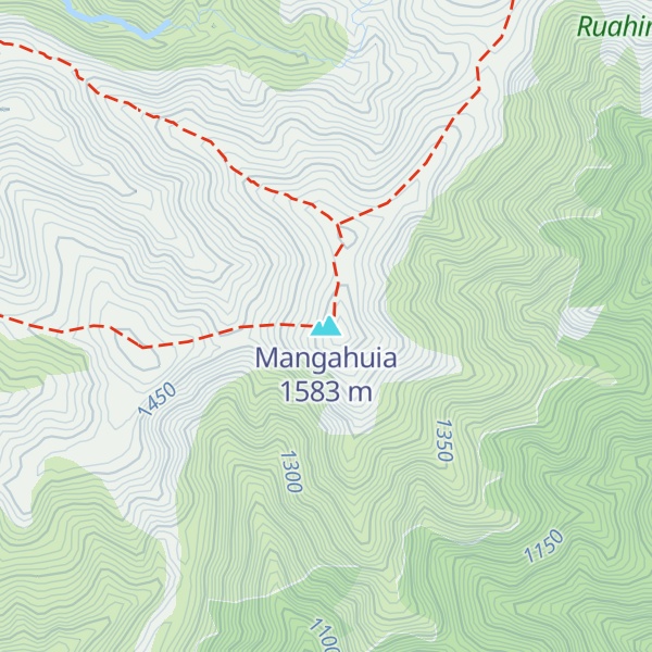 Map of Mangahuia