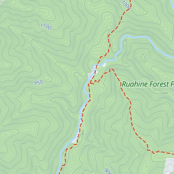 Map of Iron Gate Hut