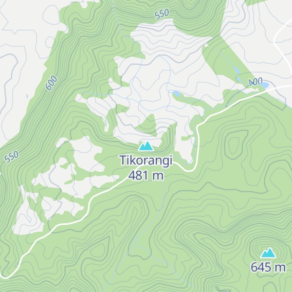 Map of Tikorangi