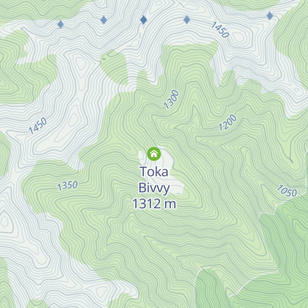 Map of Toka Bivvy