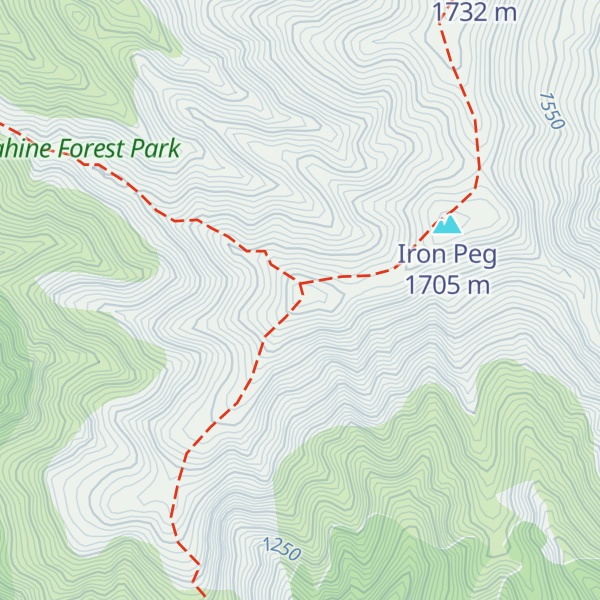 Map of Wooden Peg