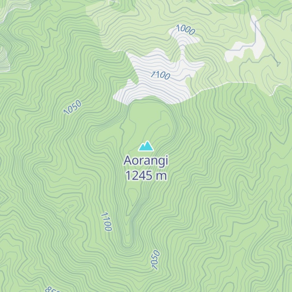 Map of Aorangi