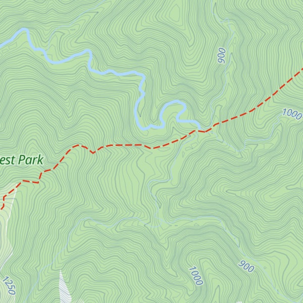Map of Pourangaki Hut
