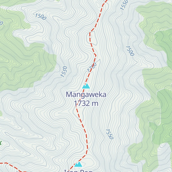 Map of Mangaweka