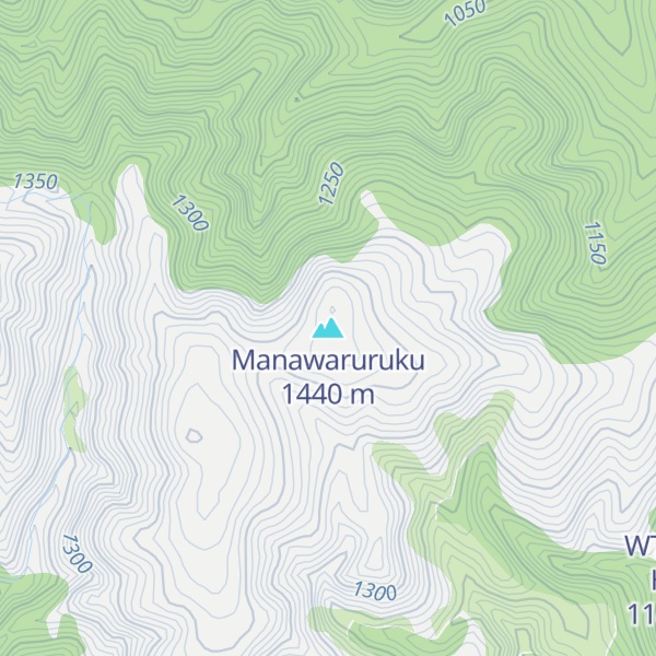 Map of Manawaruruku