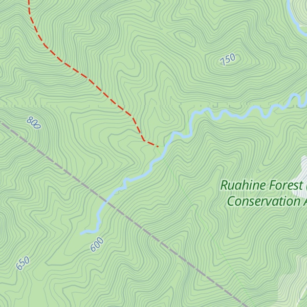 Map of Makaretu Hut