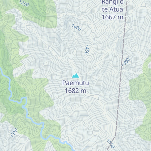 Map of Paemutu