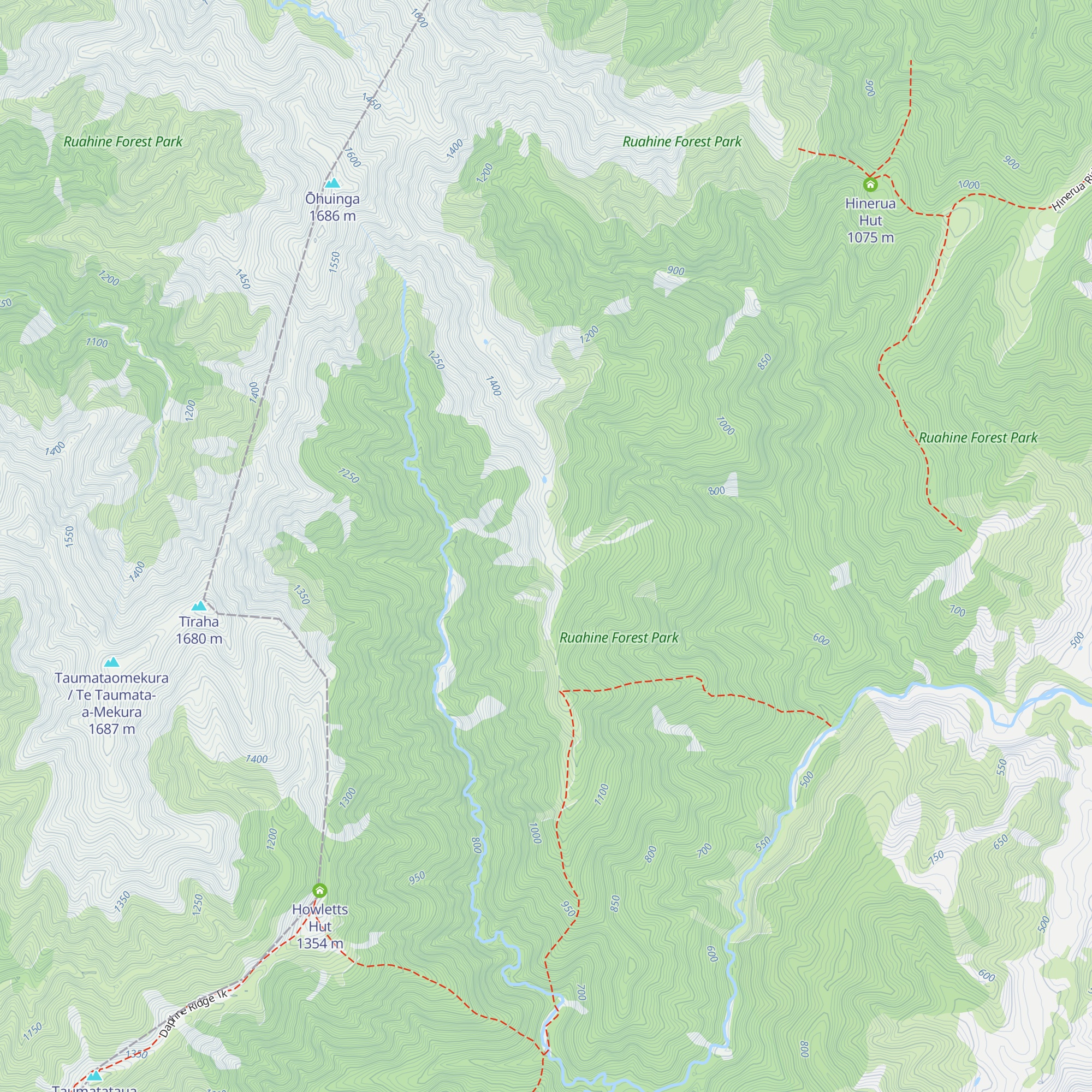 Tarn Bivvy map