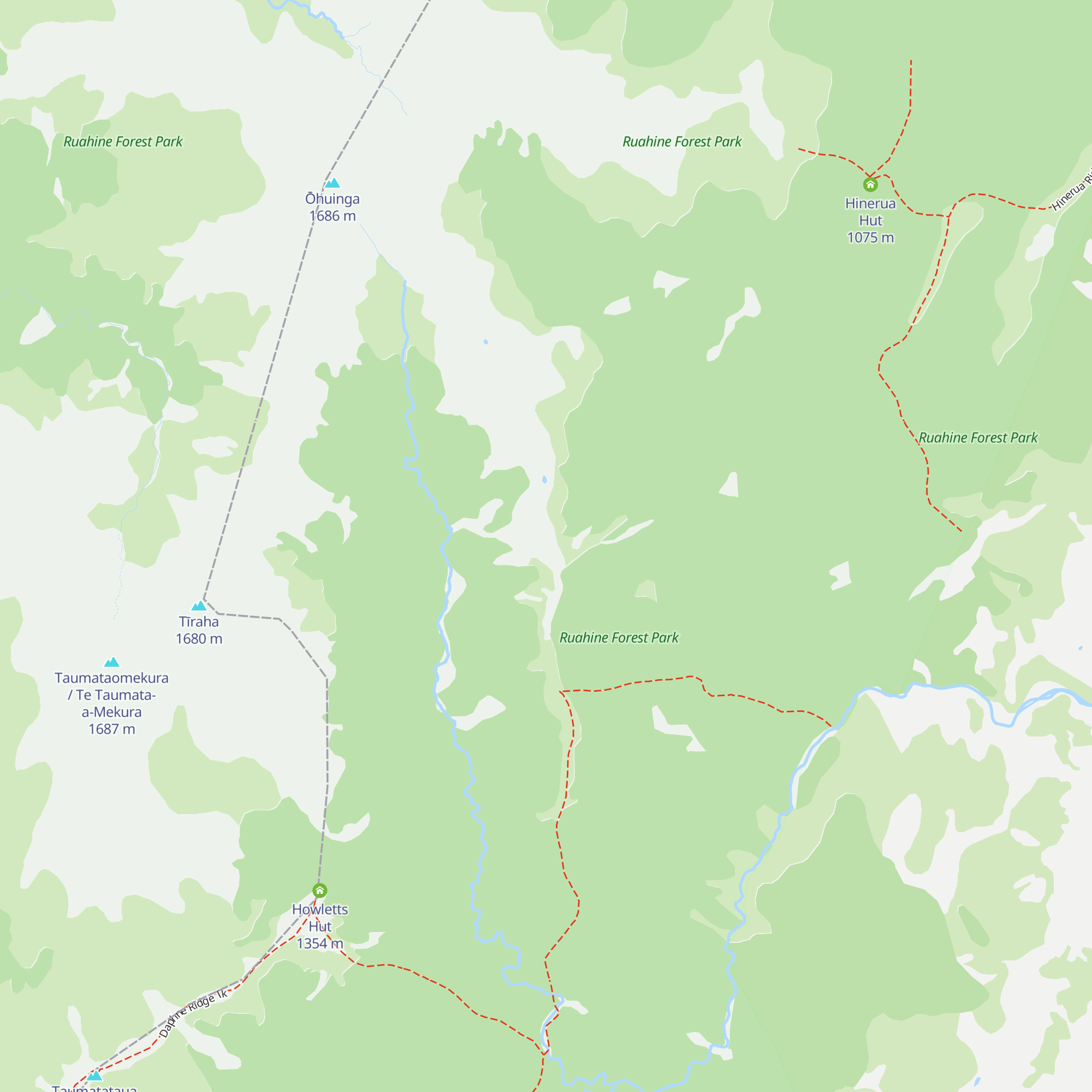 Tarn Bivvy map